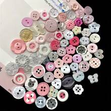 20pcs Assorted Colorful Buttons Set, Suitable For DIY Clothing, Sweaters And Crafts Decoration (Random Styles)