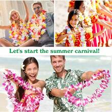 1-100 chiếc Vòng cổ vòng hoa Hawaii Chủ đề hoa Hawaii nhiệt đới Tiệc ủng hộ Băng đô Ngày lễ Đám cưới Bãi biển Trang trí sinh nhật Đồ dùng tiệc Vòng hoa Băng đô Ngày lễ Đám cưới Bãi biển Trang trí sinh nhật (Màu ngẫu nhiên) - Nhiều màu - Xem 5