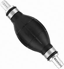 EstiloBomba de combustible, línea universal de montaje de la bomba de de goma y aluminio Bombilla de cebado manual Gasolina Gasolina Para embarcación de motor Fuera de borda marina(12mm)Versión mejorada - 12 mm - Ver 5