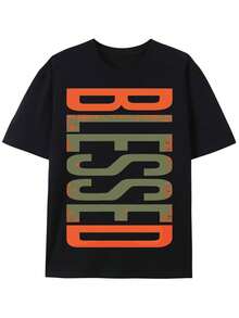 Olive Army Solar Orange T-Shirt - Black - View 7