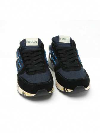 2025 New Premiata Original Retro Couple Shoes, 483 Meters Sports Running Casual Shoes, Campus, Light Luxury, Breathable, Work, Gift Box, Large Size, Fast Delivery. The Sole Print May Have Random Offset.