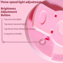 1个便携式LED自拍环形灯，手机灯，镜前化妆灯，直播夹灯自拍灯，USB充电，3种照明模式，便携式照明，美颜光环灯，适用于直播、视频会议照明、摄影摄像、修甲、睫毛嫁接，触摸按键控制，房间装饰，完美的情人节礼物，游戏装备，150mAh电池 - 環形燈 - 查看 12