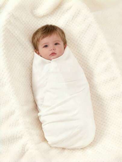 1pc 0-3 Months Baby Swaddle Blanket, Newborn Swaddle Wrap, Wearable Baby Blanket, Baby Swaddle Wrap, Easy Change Swaddle Wrap, Wearable Baby Blanket, Infant Swaddle, Delivery Room Receiving Blanket