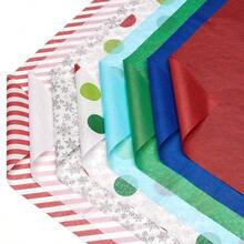 YQQ American Greetings 200 hojas de 20 pulgadas x 20 pulgadas. Papel de seda a granel surtido de invierno para Navidad  y todas las fiestas1234 - como en la foto - Ver 5