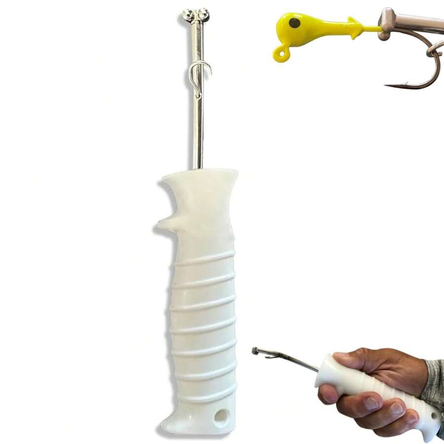 不锈钢深喉钩取出器，便携式多功能钩子取出器，渔具配件 - 彩色 - 查看 1