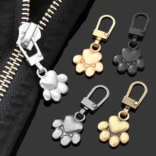 4/5 pièces Curseurs de fermeture éclair en métal détachables, convenant aux vêtements, sacs et vestes, pour le remplacement et la réparation de fermetures éclair - Multicolore - Voir 3