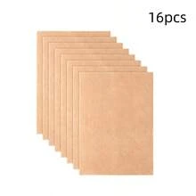 8pcs Tattoo Concealer Patch, Non-Woven Fabrics Cover Up Waterproof Sweat-Proof Invisible Ultra-Thin Skin Colored Tattoo Makeup Tape Cover Sticker For Covering Scar And Birthmarks - Brown - View 10