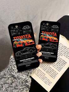 Funda mate con diseño de coche del  Supra, compatible con fundas ,  17,  16 Pro Max,  15 Pro Max,  13 y  12. Fabricada en TPU, ofrece protección contra golpes y caídas. Un regalo ideal para amantes de los coches, amigos, seres queridos y para cumpleaños.funda de ,  funda de  16, Navidad,  fundas de , funda de  15,  17 Pro Max, fundas para , funda de  16 Plus, regalos de Navidad, funda de  13, funda de teléfono de Navidad, funda de  16 Pro, funda de teléfono  15, funda de teléfono  13, funda de  15, rosa, funda de teléfono rosa, regalos, malvado, regalos para mujeres, funda de teléfono linda, regalos para hombres, teléfono negro Estuche, regalos para hombres - Negro - Ver 4