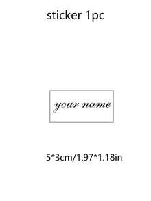 1pc Customized Personalized Lipstick Bag Keychain With Mirror Lipstick Case, Customizable Name Lipstick Storage Bag, Bridesmaid Gift, Valentine's Day Gift