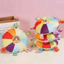 1 szt. pluszowa piszcząca zabawka dla psa, interaktywna zabawka do gryzienia z zabawnymi dźwiękami, odpowiednia do szkolenia i zabawy, miękki materiał, odpowiednia dla małych/średnich/dużych psów, słodka zabawka dla zwierząt z kreskówkową kreskówką, zabawka dla psa, pluszowa piszcząca interaktywna zabawka dla psa, odporna na gryzienie, rekwizyt do szkolenia psów (wysyłany losowo)