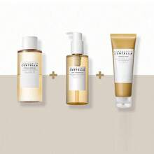 马达加斯加积雪草护肤套装-精华+卸妆油+卸妆乳-基础护肤盒，礼品套装，女士礼物