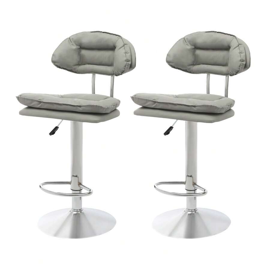 Sgabelli bar - Grigio Chiaro - Visualizzare 1