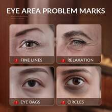 60片肽胶原蛋白抗皱眼膜 70克，抗皱、紧致、保湿眼膜，改善细纹，减少眼袋和黑眼圈，增加弹性，深层滋养，适合所有肤质 - 白色 - 查看 5