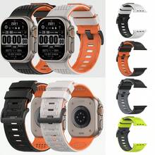 1PC Strap Compatible With Apple Watch Ultra 3 Band 49mm 45mm 44mm 42mm 46mm Magnetic Silicone Straps Bracelet For Watch Series11 10 9 8 7 SE3 WatchBand - 42/44/45/46/49mm - View 3