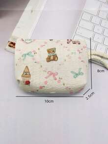 Mini Coin Purse With Keychain (12/6/3/1 Pcs Set) - Casual & Fashionable, Can Store Keys, Cables, Coins And Rings - Easy To Clean, Machine Washable - Multiple Colors Available. Perfect Gift For Family And Friends, Great Value. Excellent Gift For Girls. - Multicolor - View 3