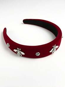 纯手工原创复古法式优雅蜜蜂发箍，女士适用（日常及派对佩戴），发箍，发圈，发饰，头饰