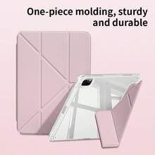 1 Ốp lưng bảo vệ máy tính bảng iPad bằng Acrylic trong suốt cao, tương thích với iPad Mini 6/Mini 7 (8,3 inch), iPad 2017/2018/IPad Air1/Air2 (9,7 inch), iPad 2019/2020/2021 (10,2 inch), iPad Air3 (10,5 inch), iPad thế hệ thứ 10/IPad Air 4/5 (10,9 inch), iPad (A16) 11 inch thế hệ thứ 11 - Hồng - Xem 5