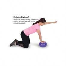 Minipelota de Pilates, prpura, 22.86 - Púrpura - Ver 5