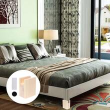 Set Of 2 Wood Bed Risers - 4 Inch Height Pine Furniture Lifts - Default - View 5