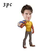 1/3pcs Custom Sports-Themed Keychain, Custom Gym Keychain With Photo, 33 Styles,Personalized Bodybuilder Keyring, Funny Fitness Gift For Him, Weightlifting Cartoon Caricature, Gym Bro Gift,Gift For Sports Lover