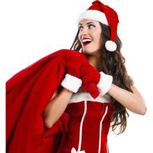 Merry Santa Sack, Popular styles for  2025 year - Rojo - Ver 5