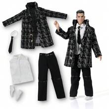 35厘米超模男娃娃，收藏娃娃，青少年人偶，时尚模特，白皙肤色，深色肤色，小麦色肤色，休闲及商务风格 - 彩色 - 查看 8