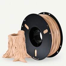 3D打印耗材 PLA 木纹 1.75mm 木纹彩虹色系列耗材 3D打印笔材料 木纹3D打印，1kg - 棕色 - 查看 5