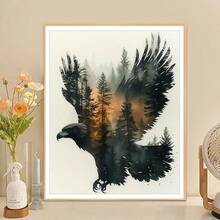 1Pc Paint By Numbers Kit For Adults Beginner, DIY Custom Portrait Pet Dog Animal Family Photo To Canvas Painting, Easy Modern Landscape Floral Art, Oil & Acrylic Paint By Number For Adults No Framed(40*50cm/16*20 Inch), Diamond Painting Kits Full Round Square Drill, Romantic Valentine's Day Anniversary Gift For Her Him - Animal Creativity - View 6