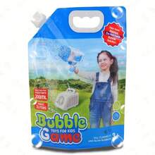 Extra Large Capacity Bubble Solution Concentrate - Concentrated Formula For Maximum Bubble Production, Durable And Portable For Outdoor Bubble Guns, Machines, Games, Parties, Suitable For Children 3 Years And Older - Multicolor - View 1