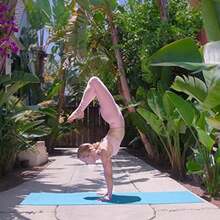 ProsourceFit - Alfombrilla de ejercicio de yoga original de 1.4 pulgadas (6 mm) de grosor para mayor comodidad y estabilidad con correas de transporte, antideslizante, varios colores(Aqua) - Multicolor - Ver 7