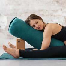Manduka - Bloque de corcho para yoga, soporte y , con superficie antideslizante, accesorio de ejercicio para yoga, pilates, y fitness general(2.75" x 4" x 8.5" (Pack Of 2)) - Multicolor - Ver 3