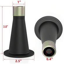 Set Of 6 Bed Frame Risers - Replacement Feet To Prevent Sliding, Fits Standard Bed Foot - Default - View 2