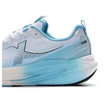Herren Laufschuhe Xtep Ace+ 3.0 atmungsaktives Mesh, gepolstert, rückfedernd, leicht, stabil, Trainingsschuhe 974119110017 Klassisch Weiß/Aqua Blau