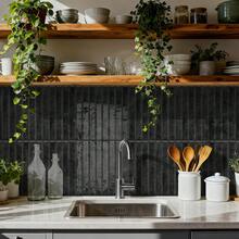 24 Sheets Peel And Stick Wallpaper Waterproof Subway 3D Wall Tile Sticker Easy To Install Big Size Wall Sticker For Home Decor,Waterproof Brick Pattern 3D Textured Wall Panels DIY Tiles,Removable Self Adhesive Wall Tile Sticker Kitchen Bathroom Backsplash For Festival Layout - Multicolor - View 9