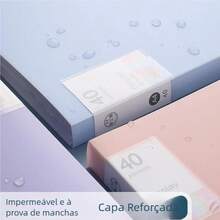 A4 Catalog Folder - Kit Includes 60 Plastic Envelopes, For Organizing Documents At Home And Office, Portable And Easy To Store. - 綠色 - 查看 2