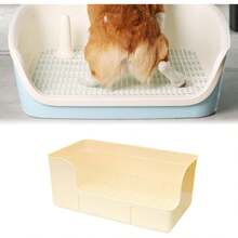 Bandeja de de Conejo, baño de Ropa de Cama de Animales pequeños, Jaula de Lino de la Cama para el Inodoro para hámster Chinchillas Conejillo de, Beige - Beige - Ver 3