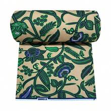 Premium Polyester African Fabric With Bold Wax Print Patterns In Traditional Nigerian Ankara Style, Perfect For Custom Dresses, T-Shirts, Skirts, Quilts, And Upholstery. Ideal For DIY Craft Projects And Fashion Designers Looking For Unique, Durable Materials To Create Vibrant Clothing, Home Items, And Handmade Creations With Authentic African Designs - Multicolor - View 4
