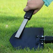 Afilador de cuchillos plegable, grano 400/600, plegable, cuchillo de bolsillo de diamante, afilador de cuchillos en forma de sector, de doble cara, piedra de afilar para cocina, jardn al aire ltima intervensin, #1 - #1 - Ver 6