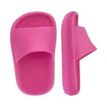 Kit Of 2 Pairs Of Cloud Comfort Slippers - Black/Pink - View 4