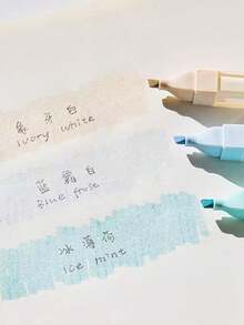 3支装荧光荧光笔，星空变色马克笔，适合学生、子弹笔记、绘画，返校必备 - 均碼 - 查看 10
