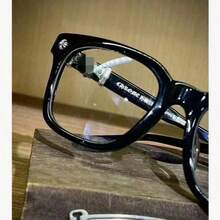 Chrome Heart - The Must-Have Choice For Workplace Elites And Street Fashion Trendsetters - Stylish Anti-Glare And Dust-Proof Glasses, A Universal Fashion Accessory For Both Men And Women. Clear And Durable, Suitable For All Seasons. Cycling Glasses. Sports Glasses. Suitable As A Gift.Suitable For Wearing In Winter. - 黑色 - 查看 1