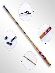 [ Ultra Lightweight And Portable ] Carbon Fiber Stream Fishing Rod 1.8-5.4m Hard Adjustable Telescopic Rod - Multicolor - View 2