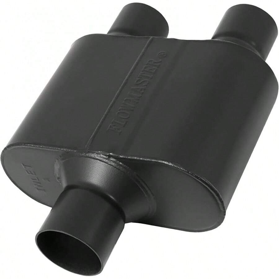 Flowmaster Super 10 Series Chamber Muffler – Dual 2.5-Inch Inlet ...