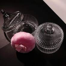 身体粉扑和粉盒套装，含1个粉扑和粉盒，柔软可水洗可重复使用天鹅绒材质，适用于面部、身体和闪光粉，干湿两用，A1级，价格实惠，情人节适用，廉价商品，旅行必备，房间装饰，情人节礼物，便宜货，房间用品，1美元商品，度假必备，女士礼物，卧室用品，情人节，99美分 - A1 - 查看 7