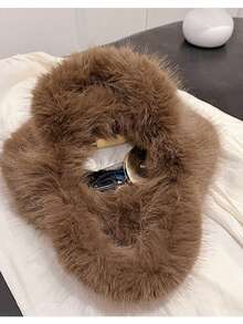 Hochwertige Plüsch Damen Handtasche, neue modische einfache Tasche, süße hochwertige vielseitige Großraumtasche