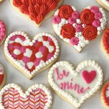 5pcs Heart Shaped Cookie Cutters, Stainless Steel Biscuit Molds, Suitable For Anniversary, Wedding, Engagement, Valentine's Day And Wedding Occasions