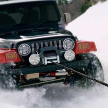 Tow Rope - Synthetisches Windenseil Polyethylen 3/8 Zoll 85 Fuß - View 1