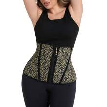 1pc Plus Size New Leopard Print Women's Shapewear, Fitness Training Dance Yoga Running Sports Shapewear, Fashionable Minimalist Waist Shaping - Multicolor - View 5