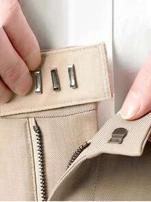 Waist Extenders With Metal Hook Adjustable Waistband Extender Hooks Hook Waist Band Extenders Waists Extender Black Denim Blue Khaki For Women Men Pants Jeans Skirt Trousers Fasteners,Trousers Providing Extra Room And Comfort,Perfect Gift For Ramadan, Eid, Valentine's Day, Christmas, Or Thanksgiving.