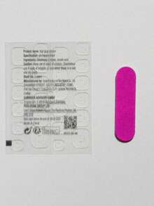 Adesivos de Unhas em Formato de Amêndoa Feitos à Mão no Estilo Francês Rosa Y2K & Padrões Esculpidos à Mão em 3D & Design de Estampa Degradê Pintada à Mão para Decoração de Unhas. 1 Peça de Gel de Gelatina e 1 Peça de Lixa de Unhas, Perfeito para o Dia a Dia, Bem como para Fantasias para Festas do Festival de Música Coachella, Unhas Postiças e Produtos de Cuidados com as Unhas. Suprimentos para Unhas - Rosa chiclete - Visão 6